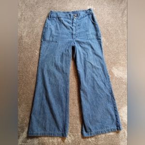 Wrangler vintage 1970s retro flare jeans 33"x29" *unsized*